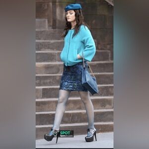 Stuart Weitzman Time Lace up platform in Olive size 7